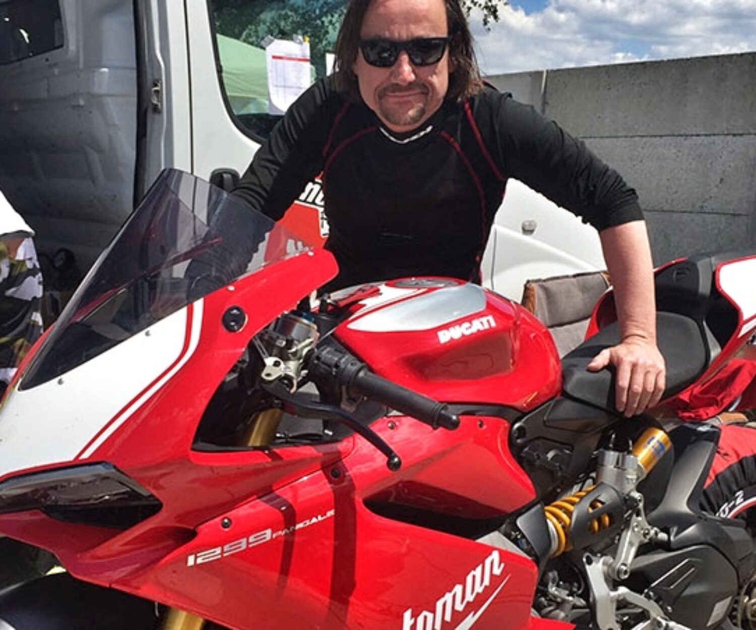 ARMIN ON BIKE at Slovakia Ring | Photo: Motoman