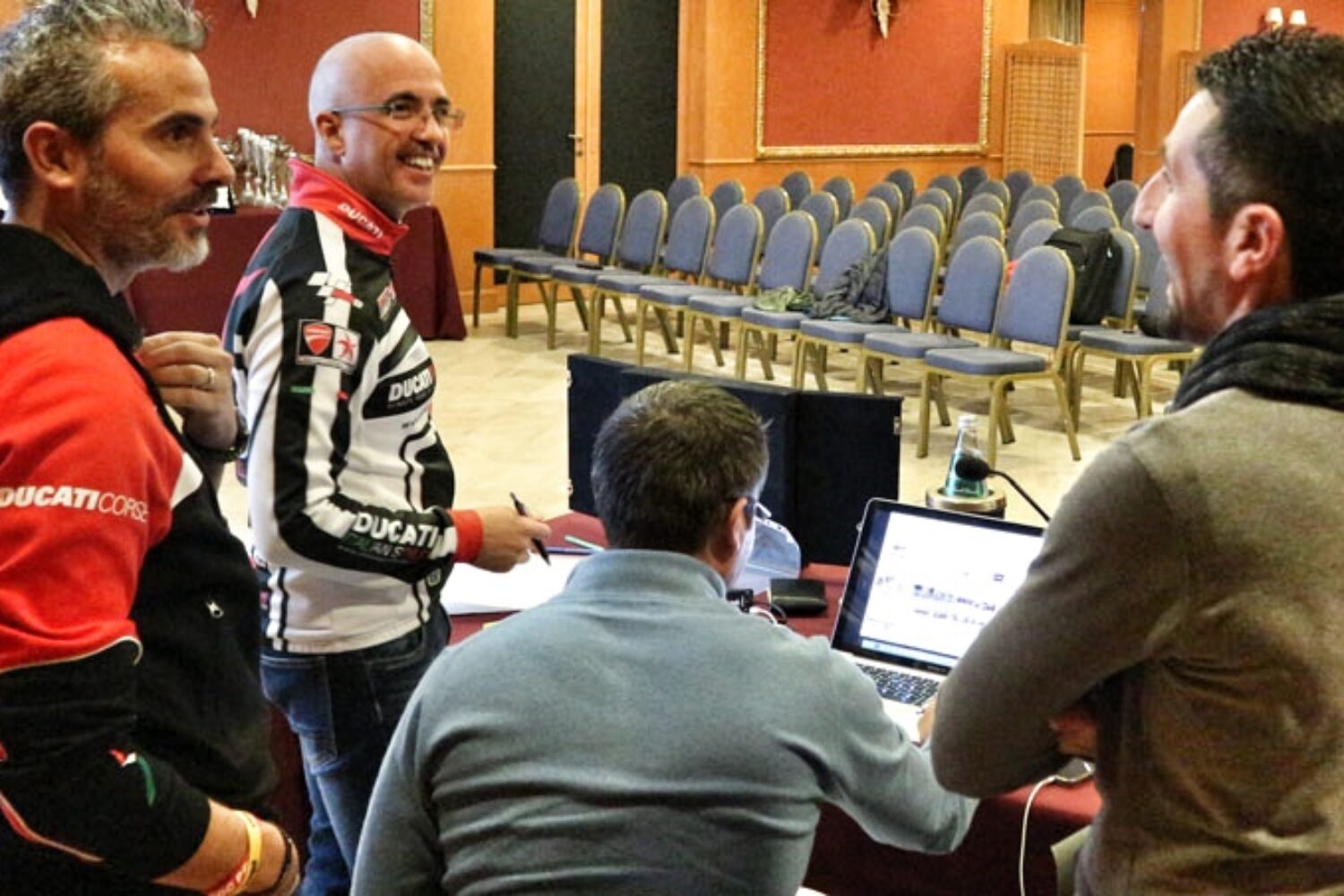 DUCATI Sardinia DOC - Rehearsal for the great celebration | Photo: Armin Hoyer - arminonbike.com