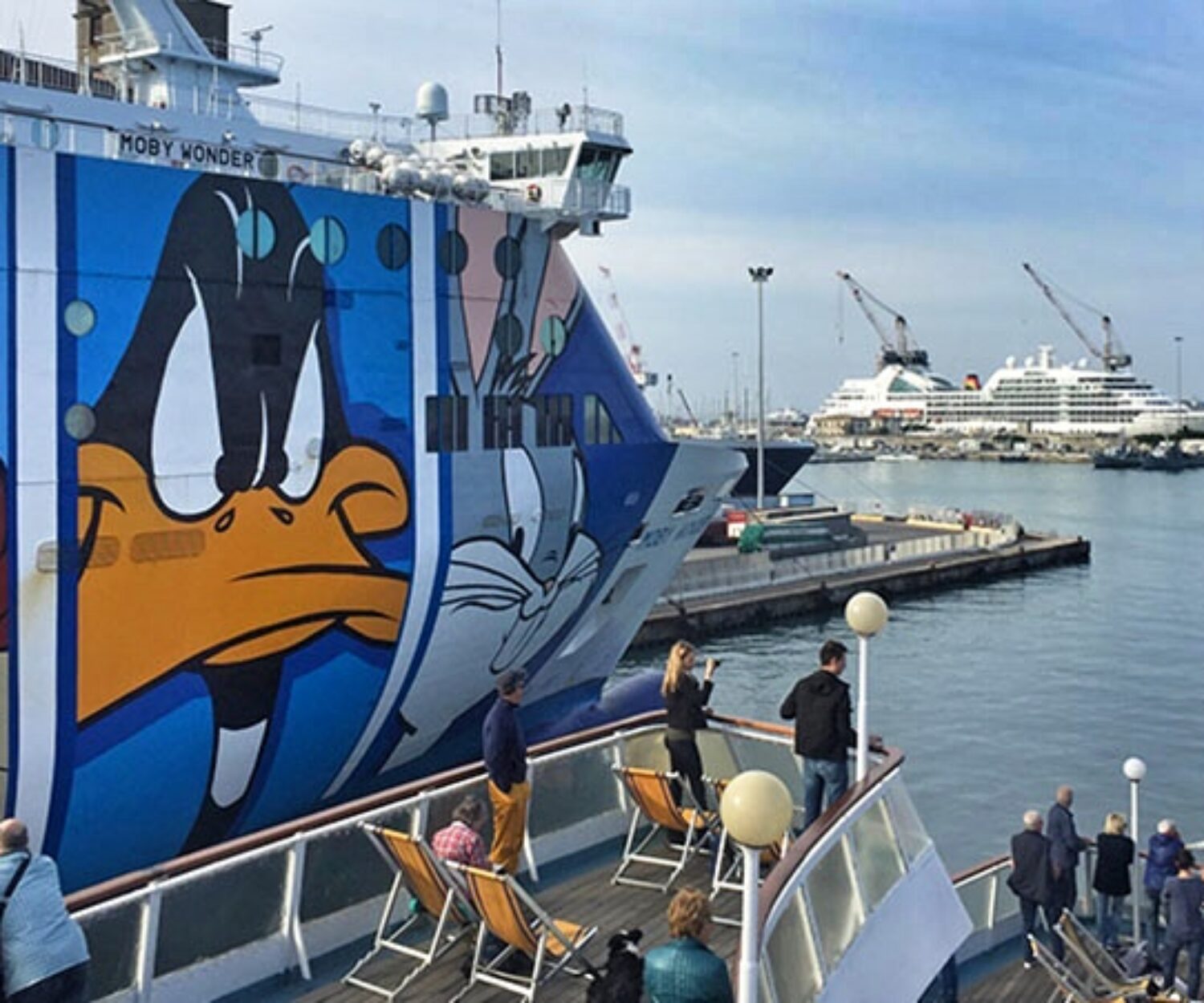 Ferry Livorno-Bastia | Photo. Armin Hoyer - arminonbike.com