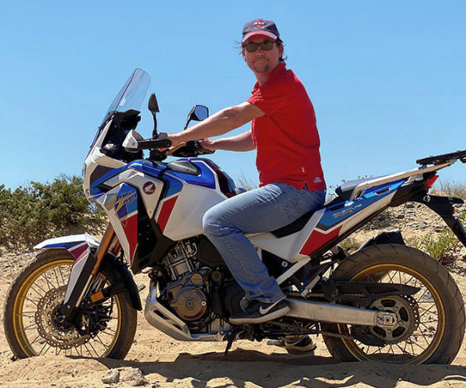 Armin on Honda CRF1100L Africa Twin Adventure Sports | Photo: Armin Hoyer - arminonbike.com