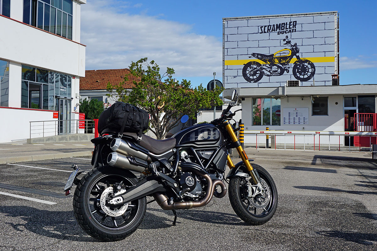 With The Ducati Scrambler 1100 Sport Pro Through The Autumnal Tuscany Armin On Bike