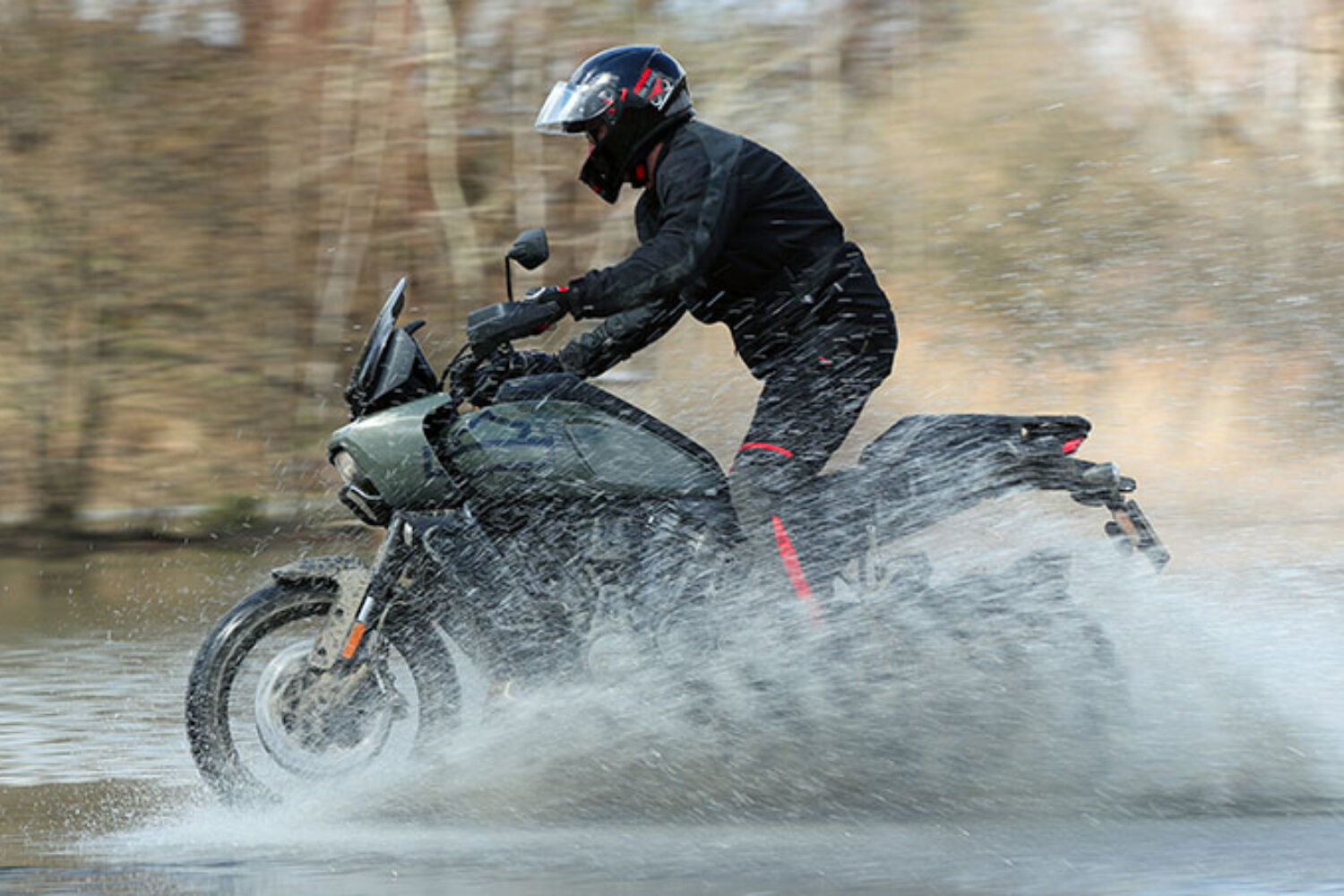 Armin on Harley-Davidson Pan America | Photo: Alessio Barbanti