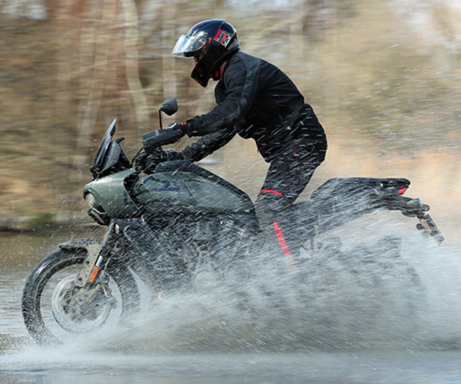 Armin on Harley-Davidson Pan America | Photo: Alessio Barbanti