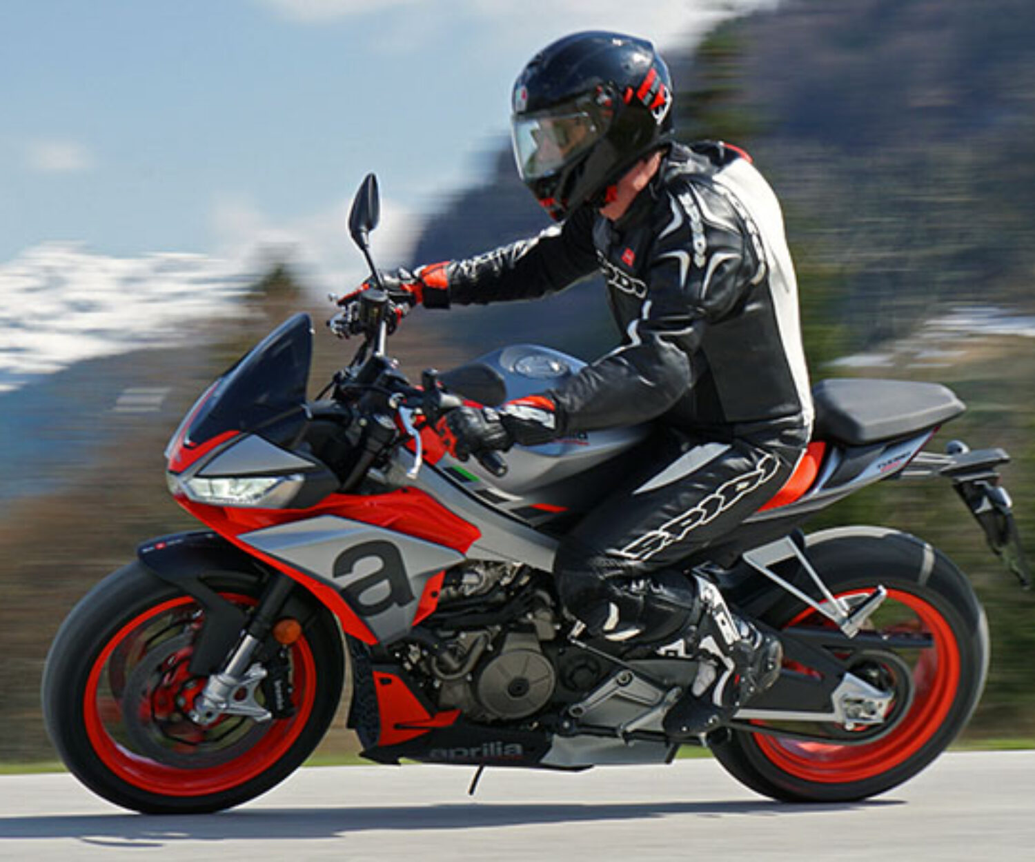 Armin on Aprilia Tuono 660 | Photo: Dagmar Berger